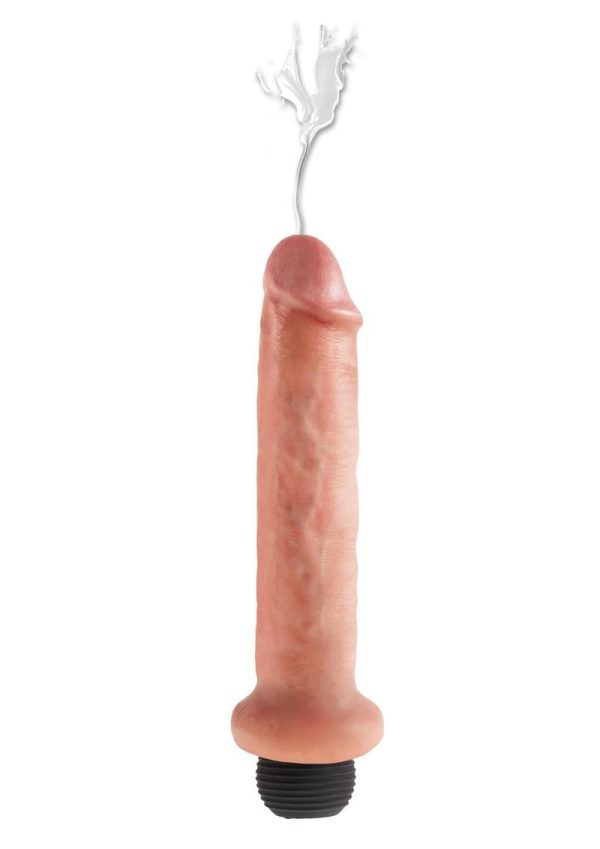 King Cock Squirting Dildo Kit Flesh 7 Inches - Image 3