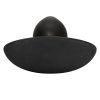 Perfect Plug Silicone Anal Plug Black 3.5 Inch - Image 4