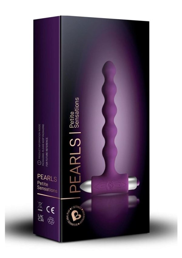 Pearls Petite Sensations 7 Speed Silicone Waterproof Purple - Image 2