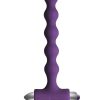 Petite Sensations Pearls Silicone Vibrating Anal Bead - Purple