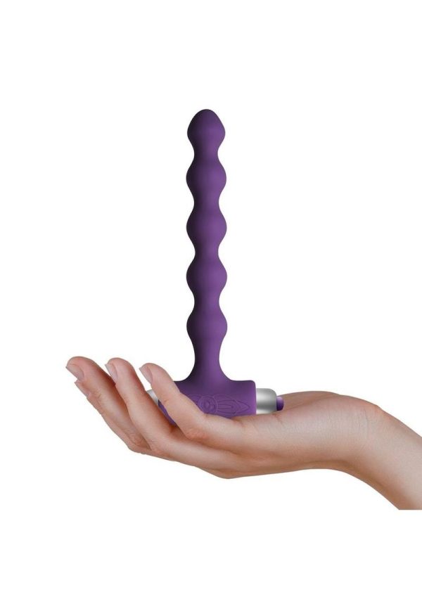 Pearls Petite Sensations 7 Speed Silicone Waterproof Purple - Image 4