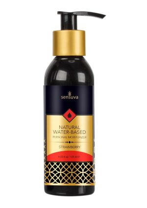 Erosense Water Natural Water Based Personal Lubricant Strawberry 4.2 FL OZ