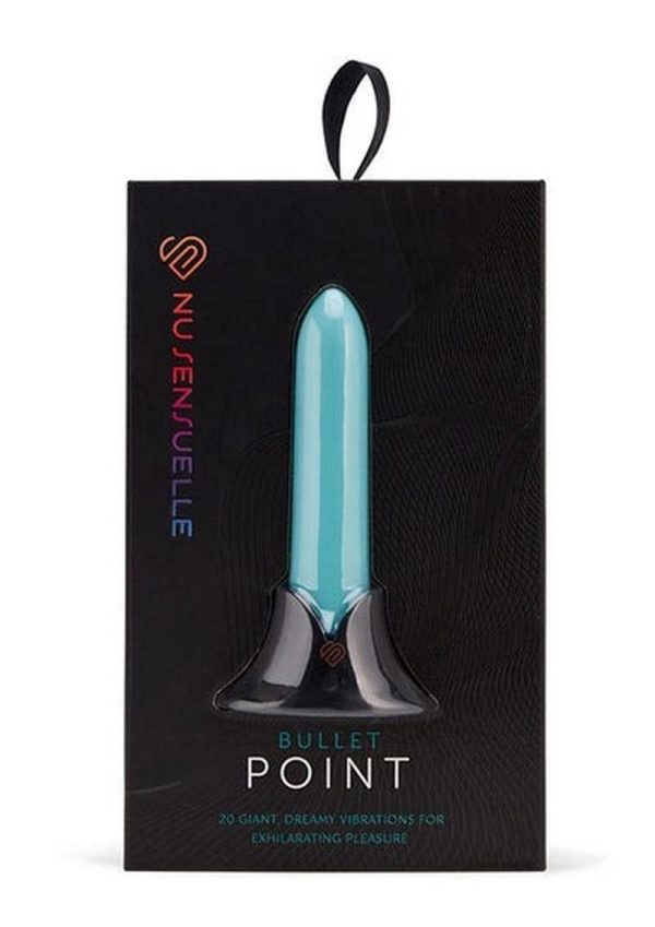 Nu Sensuelle Point 20 Function Rechargeable Vibe Teal Blue - Image 2