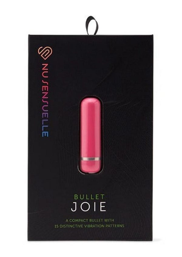 Nu Sensuelle Joie Discreet 15 Function USB Rechargeable Bullet Waterproof Pink 2.5 Inch - Image 2