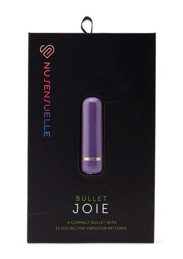 Nu Sensuelle Joie Discreet 15 Function USB Rechargeable Bullet Waterproof Purple 2.5 Inch - Image 2