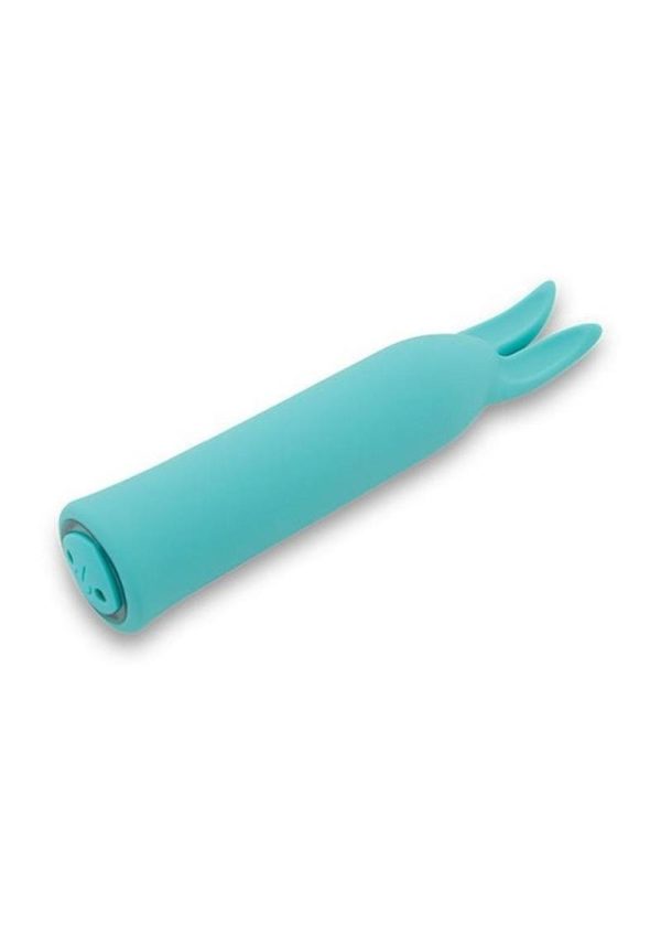 Nu Sensuelle Bunnii 20 Function Silicone USB Rechargeable Vibe Waterproof Teal Blue - Image 3