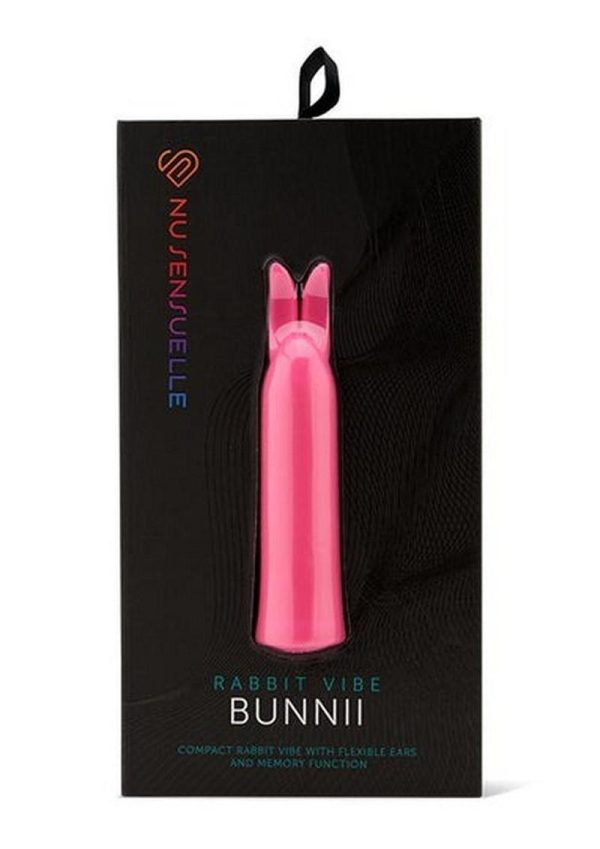 Nu Sensuelle Bunnii 20 Function Silicone USB Rechargeable Vibe Waterproof Pink - Image 2