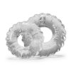 Oxballs Truckt Cock Ring (2 Pack) - Clear