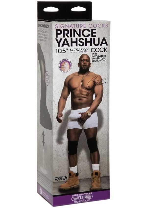 Prince Yahshua Ultraskyn Cock Black 10.5 Inch - Image 2