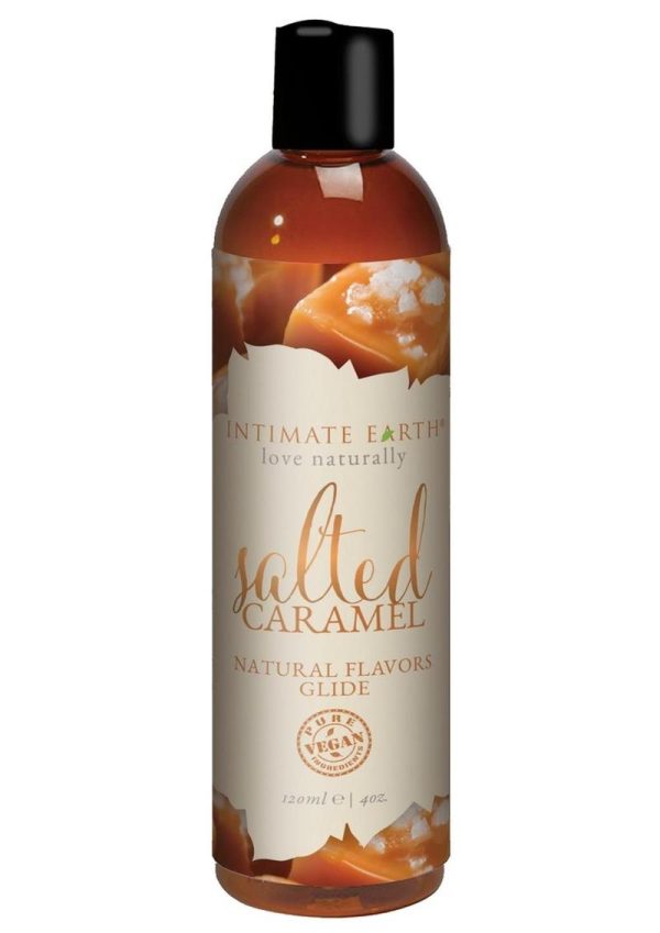 Intimate Earth Oral Pleasure Glide Salted Caramel 4 Ounce