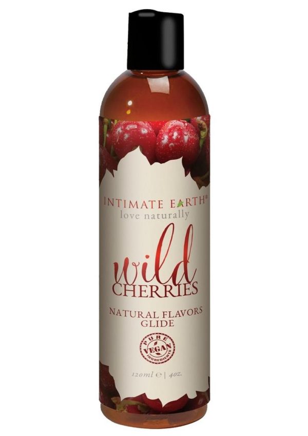 Intimate Earth Oral Pleasure Glide Wild Cherries 4 Ounce