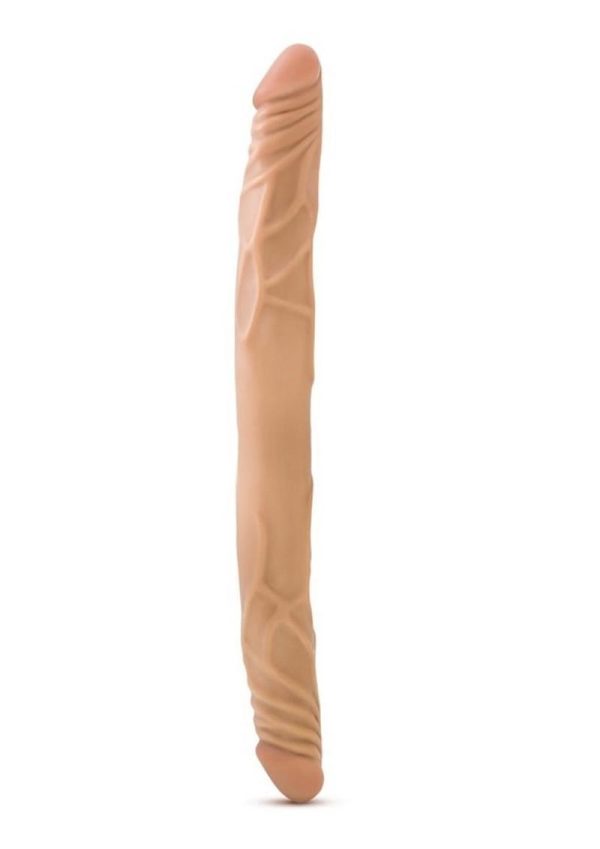 B Yours Double Dildo Latin Brown 14 Inch - Image 3