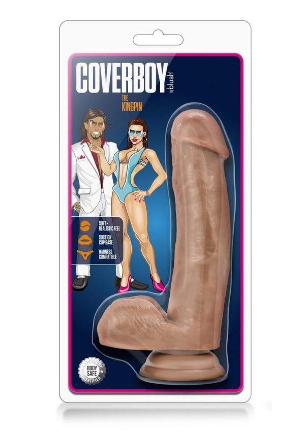 Loverboy The Kingpin Realistic Dildo Brown 7 Inch - Image 2