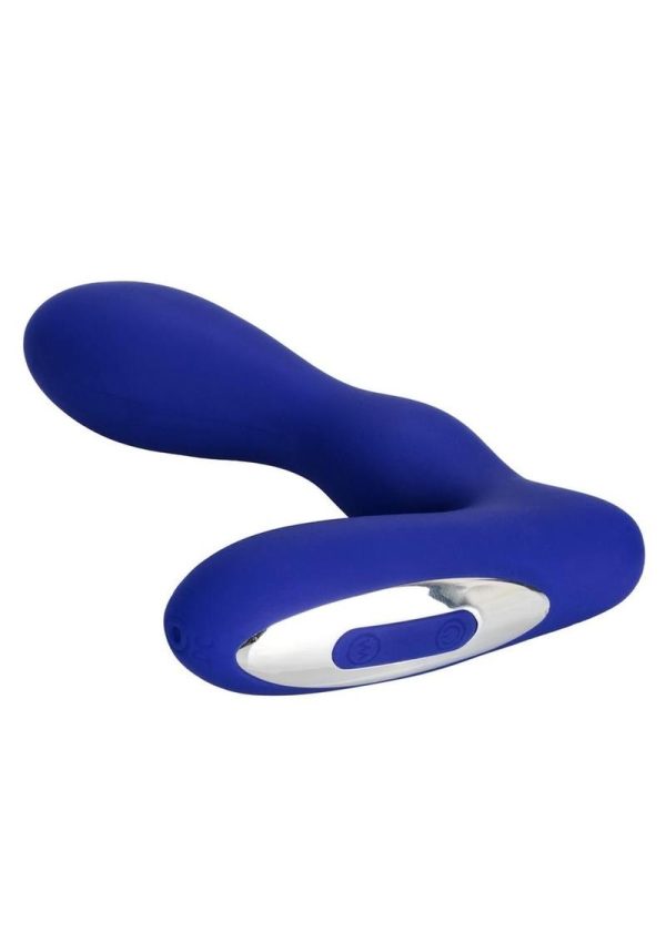 Silicone Wireless Pleasure Probe USB Rechargeable Waterproof Blue - Image 4