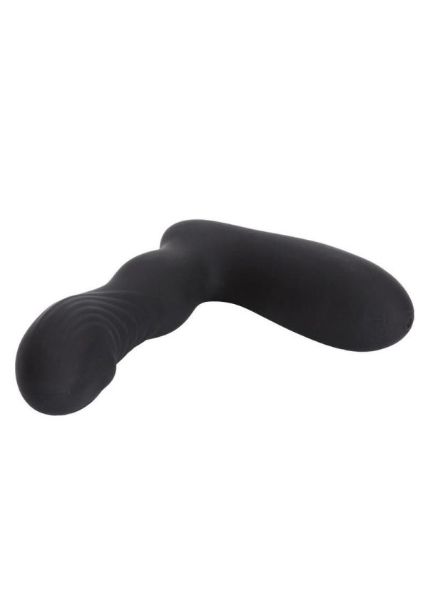 Silicone Wireless Pinpoint Probe USB Rechargeable Anal Vibe Waterproof Black - Image 3