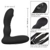Silicone Wireless Pinpoint Probe USB Rechargeable Anal Vibe Waterproof Black - Image 4