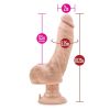 Loverboy Dr. Love Realistic Vibrating Dildo Beige Waterproof 10.5 Inch - Image 4