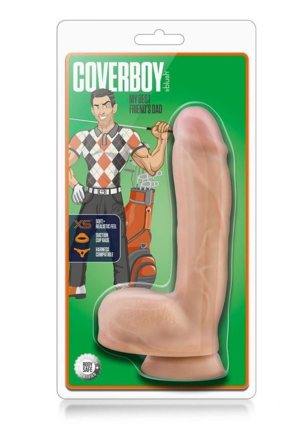 Loverboy My Best Friend`s Dad Realistic Dildo Beige 8 Inch - Image 2