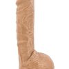Coverboy Your Personal Trainer Dildo with Balls 9in - Caramel