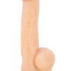 Coverboy Mr. Jackhammer Dildo with Balls 8.5in - Vanilla