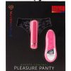 Nu Sensuelle Pleasure Panty Wireless Remote Control Silicone USB Rechargeable Bullet Waterproof Pink - Image 2