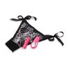 Nu Sensuelle Pleasure Panty Wireless Remote Control Silicone USB Rechargeable Bullet Waterproof Pink - Image 3