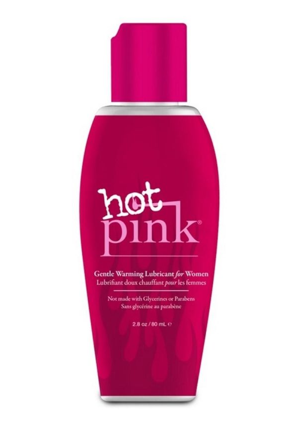 Hot Pink Gentle Warming Lubricant For Women 2.8 Ounce