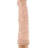 Dr. Skin Silver Collection Cock Vibe 6 Vibrating Dildo 8.75in - Vanilla