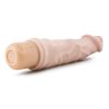 Dr. Skin Cock Vibe 06 Realistic Vibrator Splash Proof Natural 8.75 Inch - Image 4