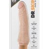 Dr. Skin Cock Vibe 07 Realistic Vibrator Showerproof Natural 8.5 Inch - Image 2