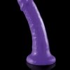 Dillio Realistic Slim Dildo 6in - Purple