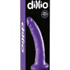 Dillio Realistic Slim Dildo Purple 7 Inches - Image 2