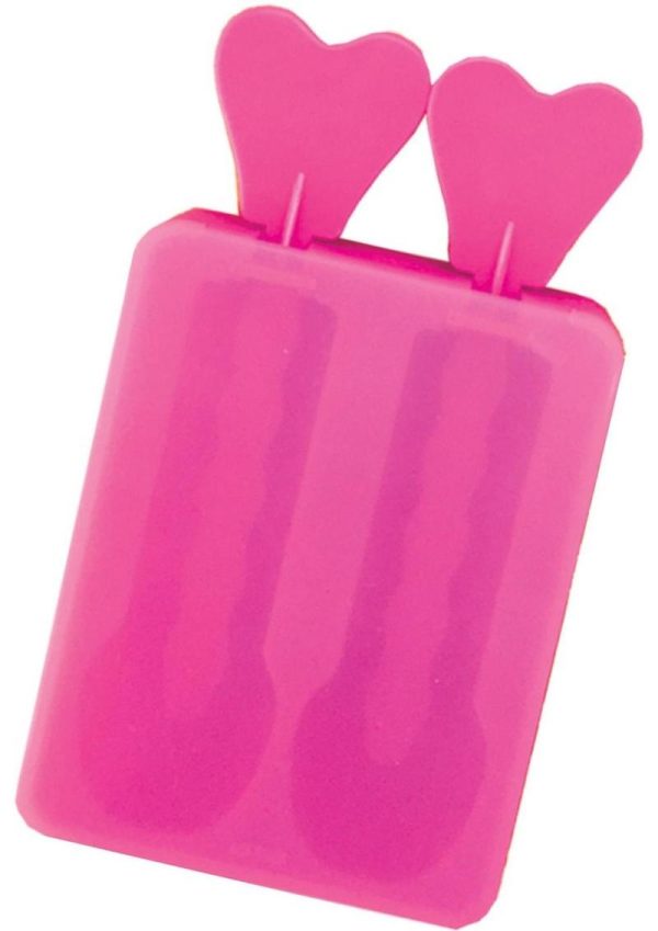 Bachelorette Party Pecker Popsicle Ice Tray 2 Molds Pink - Image 3
