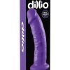 Dillio Realistic Dildo Purple 9 Inches - Image 2
