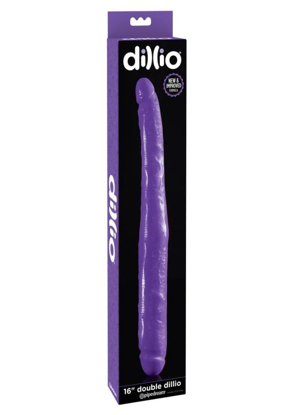 Dillio Double Dillio Dong Purple 16 Inches - Image 2