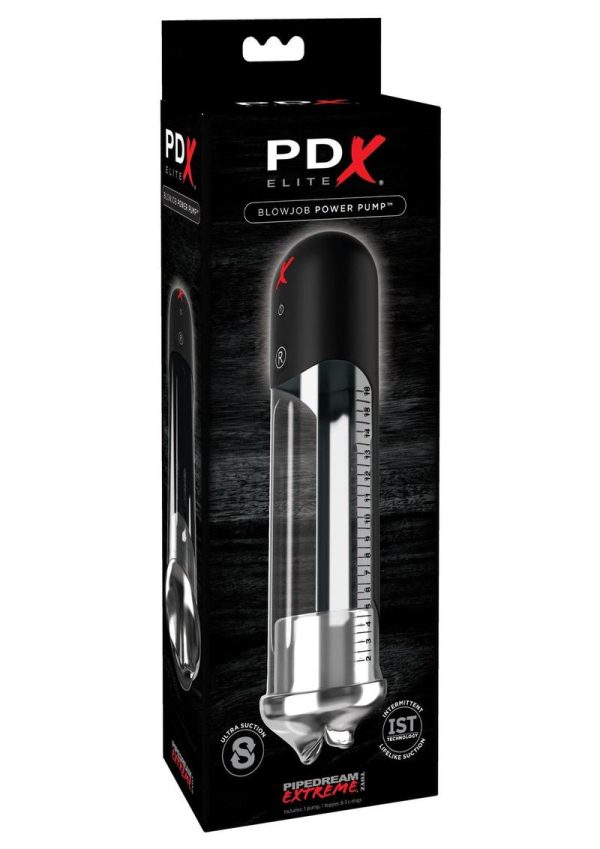 PDX Elite Blowjob Power Pump Black - Image 2