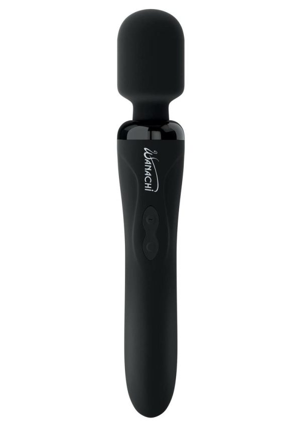 Wanachi Body Recharger Silicone Rechargeable Wand - Black