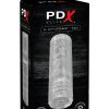 PDX Elite EZ Grip Stroker Clear - Image 2