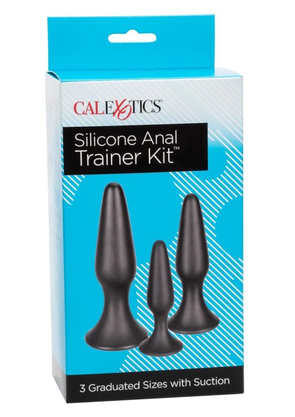 Silicone Anal Trainer Kit Black 3 Sizes - Image 2