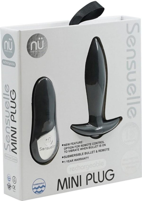 Nu Sensuelle Remote Control Mini Plug Waterproof Black - Image 2