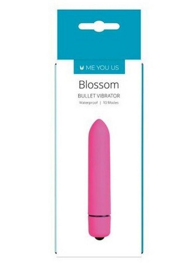 MINX BLOSSOM BULLET VIBRATOR 10 MODES WATERPROOF PINK 3.7 INCH - Image 3