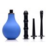 CleanStream Premium One-Way Valve Anal Douche Set - Blue