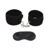 Lux Fetish Quality Love Cuffs Adjustable Black - Image 3