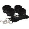 Lux Fetish Bed Spreader Restraint System (7 Piece Set) - Black