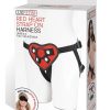 Lex Fetish Red Heart Strap-On Harness Adjustable - Image 2