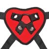 Lex Fetish Red Heart Strap-On Harness Adjustable - Image 4