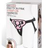 Lux Fetish Pretty In Pink Strap-On Harness Adjustable - Image 2