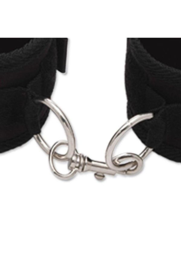 Lux Fetish Suction Cuffs 2 Piece Set Adjustable Black - Image 4