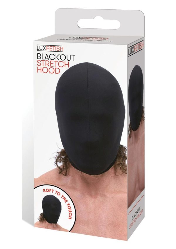 Lux Fetish Stretch Hood Black One Size Fits All - Image 2