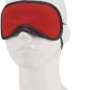 Lux Fetish Peek-A-Boo Love Mask - Red